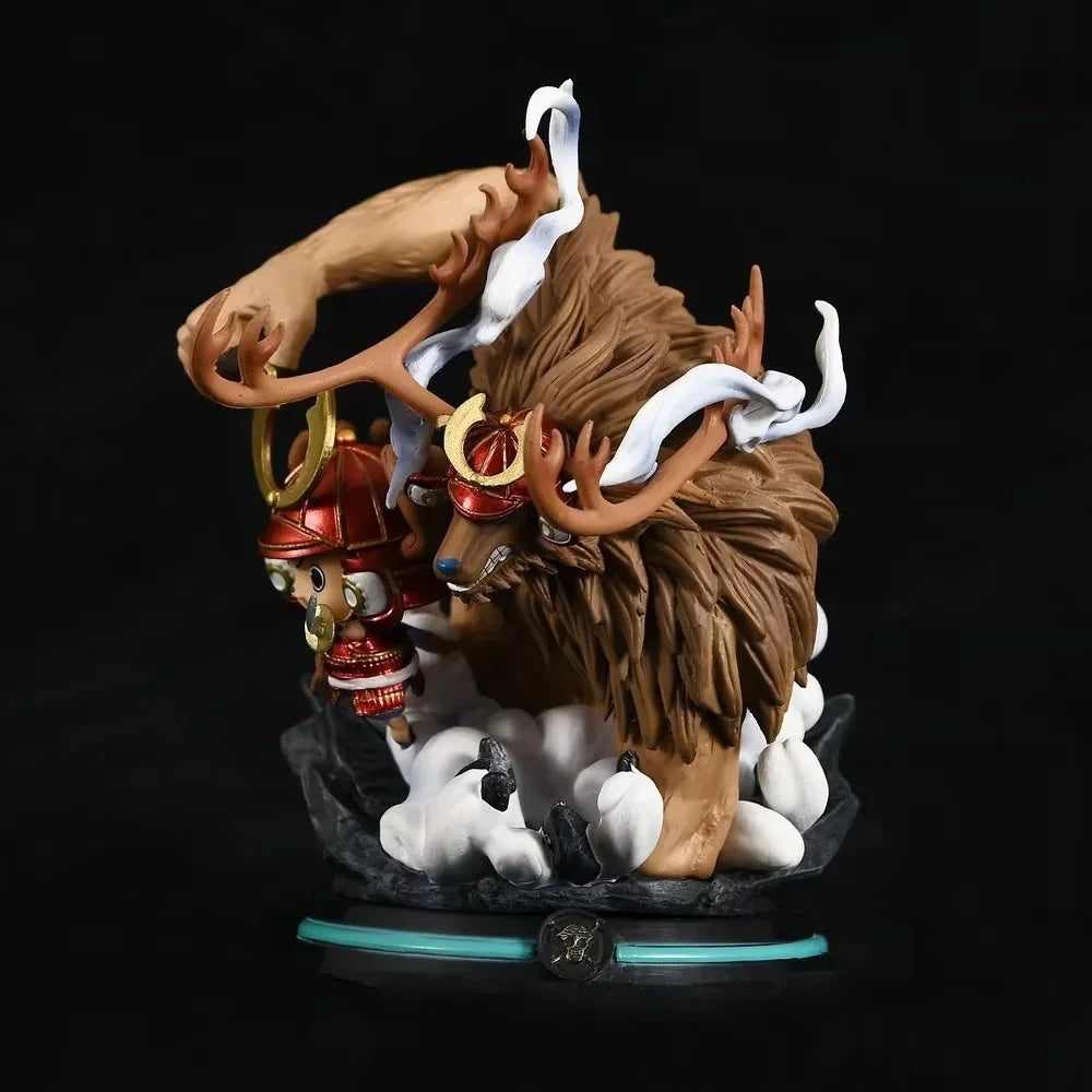 Anime One Piece The Island of Ghosts Tony Tony Chopper Battle Ver. GK PVC Action Figure Statue Collectible Model Kids Toys Doll