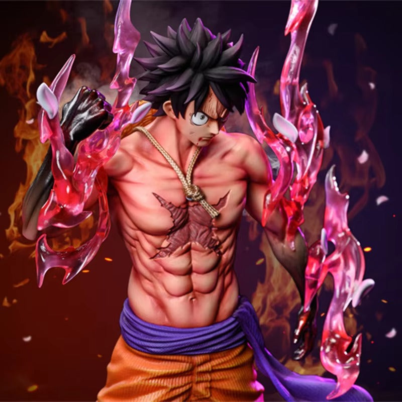 One Piece Luffy Anime Figure Toys Monkey D Luffy Flowing Cherry PVC Action Figurine Collection Model Dolls Birthday Gifts Kids one piece figures luffy