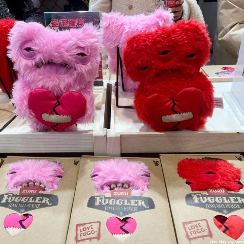 100% Original Fuggler Plush Toys Ugly Monster Love Monster Series Cute Tooth Monster Fill Plush Dolls Toys Gifts