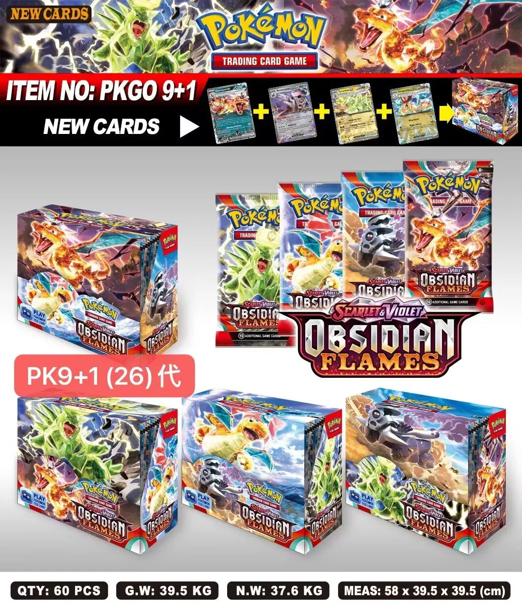 324/360 Pcs/Set Pokemon Card SCARLET&VIOLE 151 Prismatic Evolutions PALDEAN FATES English Booster Battle Transaction Card