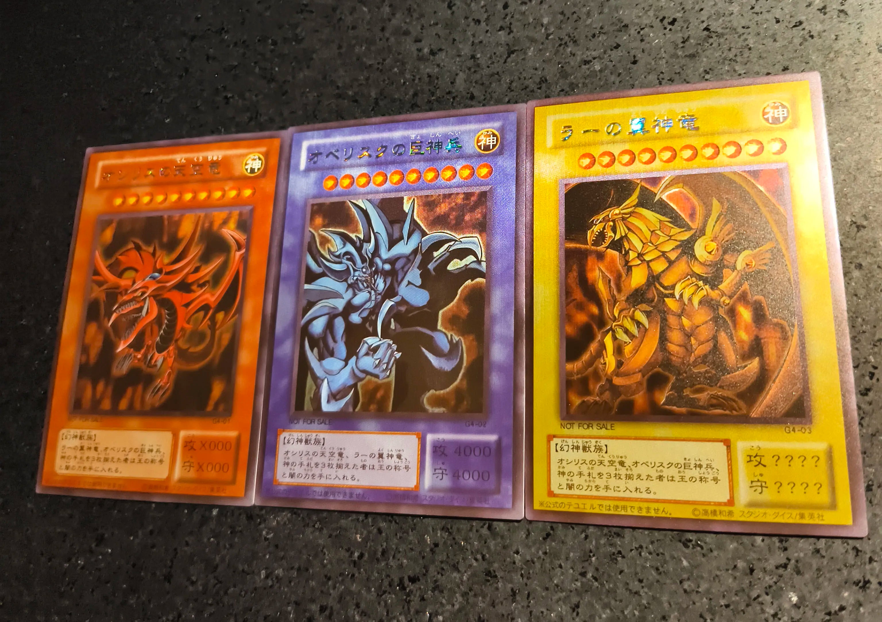 Anime Yu-Gi-Oh DIY ACG Premium Glitter Collectible Card Boy Games Toys Christmas Birthday Gifts Slifer the Sky Dragon Tormentor