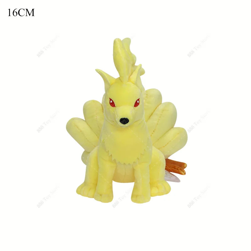 Pokemon Plush Toy Anime Garchomp Exeggutor Zapdos Cubone Ninetales Lucario Butterfree Mimikyu Poke Ball Stuffed Peluche Boy Gift