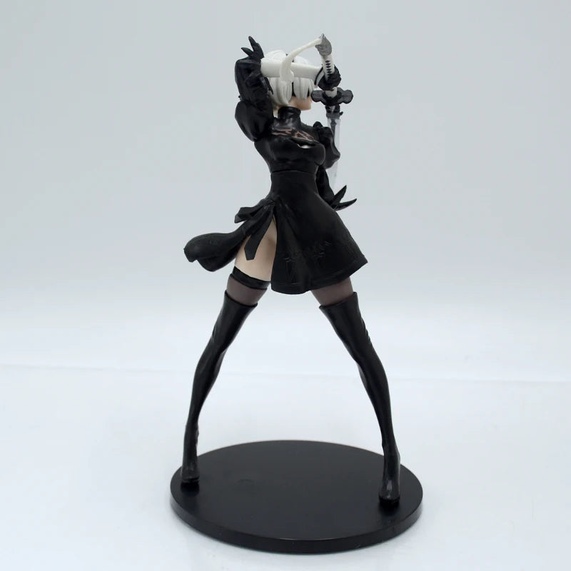 18cm NieR:Automata Ver1.1a YoRHa No.2 Type B Anime Girl Figure NieR Automata YoRHa No.9 Type 9S/2B Action Figure Model Doll Toys