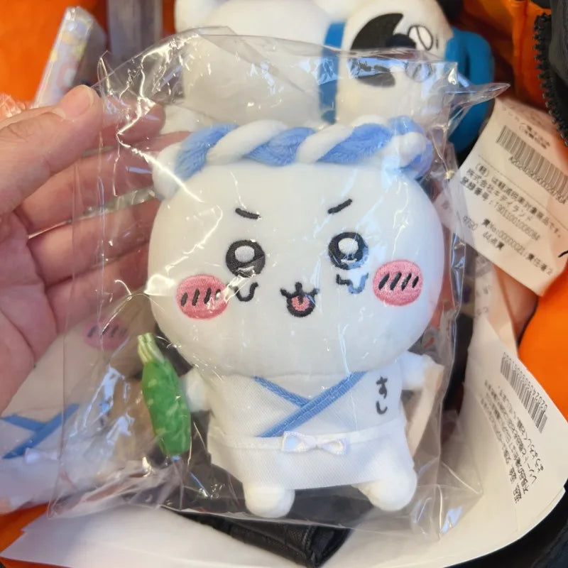 New Chiikawa Limited Sushi Series Kawaii Cute Usagi Plush Doll Pendant Anime Kawaii Hachiware Keychain Girl Bag Decoration Gift