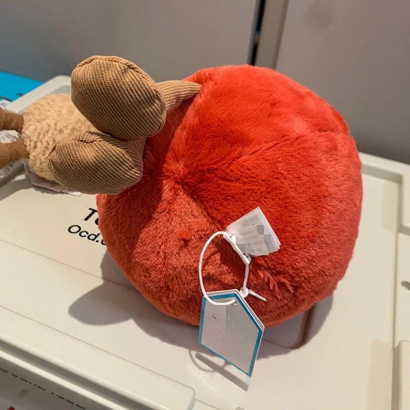 Jellycat with tags Jellycat fun tomato tomato sweet soft soothing doll plush fruit cute plush toy doll holiday gift stuffed toy