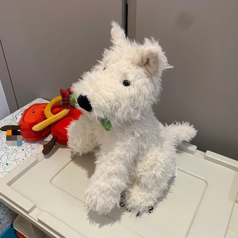 Jellycat with tags West Highland Confession Puppy Plush Rogrand Terrier Dog Companion Doll Valentine's Day Gifts Stuffed Toys