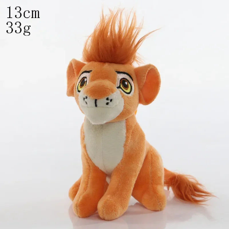12CM 21CM The Lion King Plush Toys Cartoon Simba Nala Soft Stuffed Animals Dolls Anime Plushine Keychain Kids Festival Gift