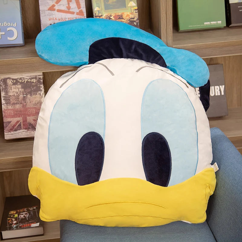 Disney Over Size Donald Duck Daisy Duck Plush Toy Soft Cuddly Stuffed Anime Back Cushion Throw Pillow Birthday Gifts For Girl