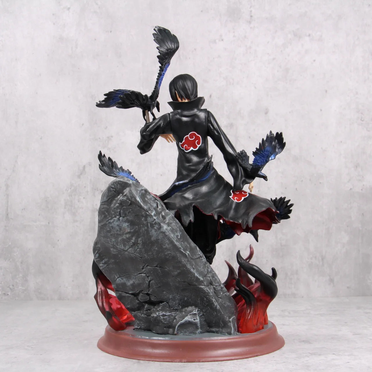 Naruto Crow Hall Itachi GK Uchiha Itachi Statue Anime Model Ornaments Hand-made Collection Gift, Naruto Anime Figure Uchiha Itachi Pvc Action Figure