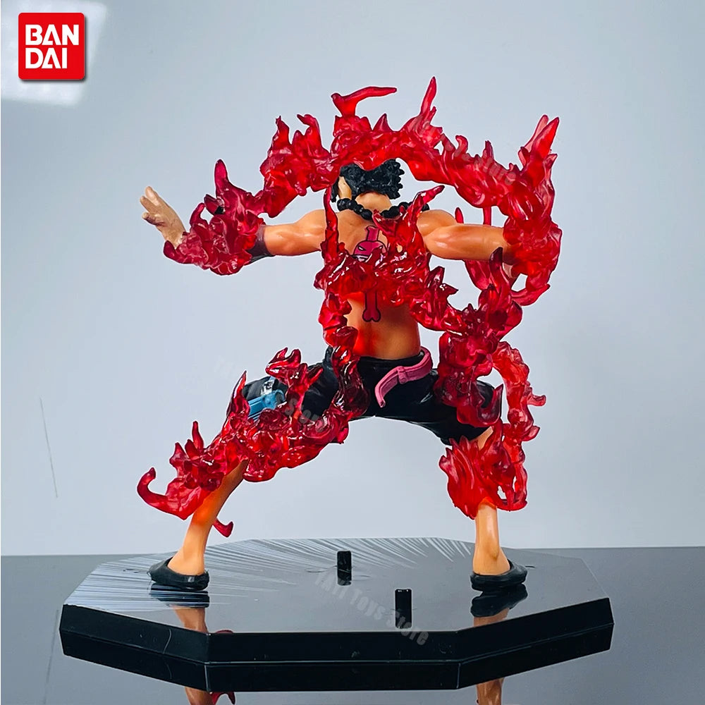 One Piece Anime Figure Fire Fist Luffy Ace Sanji Battle Model Dolls PVC sabo Action Figurine Zoro Ghost Three-Knife Toys