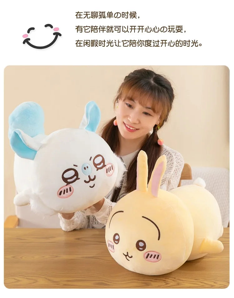 30cm Miniso Chiikawa Plush Pillow Hachiware Usagi Cute Girl Plush Doll Anime Pillow Room Decoration Doll Kawaii Appease Toys