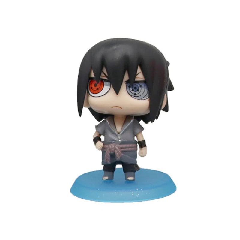 Anime Naruto Action Figure Naruto Sasuke Kakashi Itachi Model Toys Desktop Ornament Decoration Gift Boy Girl Figure Toy
