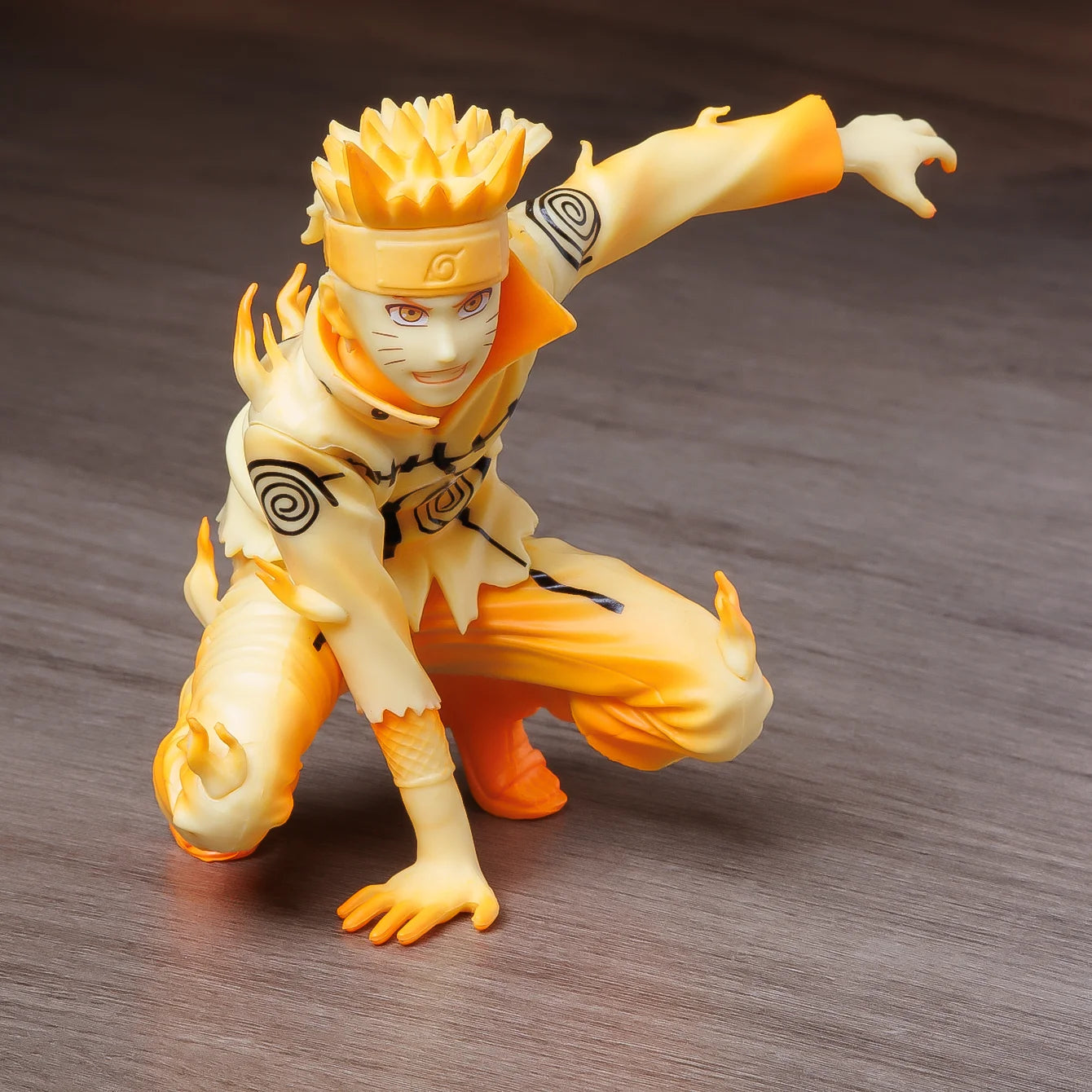 Naruto Golden Demon Fox Ninja Model Statue Anime Peripherals Home Ornaments Small Gifts Valentine's Day Gifts