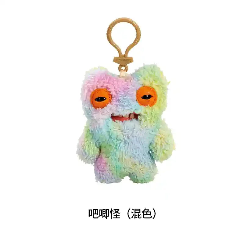 Fuggler Funny Ugly Monster New Misfits Baby Fugg Cute Plush Toy Backpack Pendant Keychain Pendant Collectible Gifts