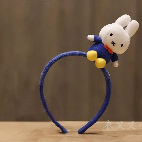 Miffy Plush Pendant Girl Bakery Kitchen Doll Baby Bag Kawaii Student Decorate Decorate Keychain Creative Rabbit Easter Gift