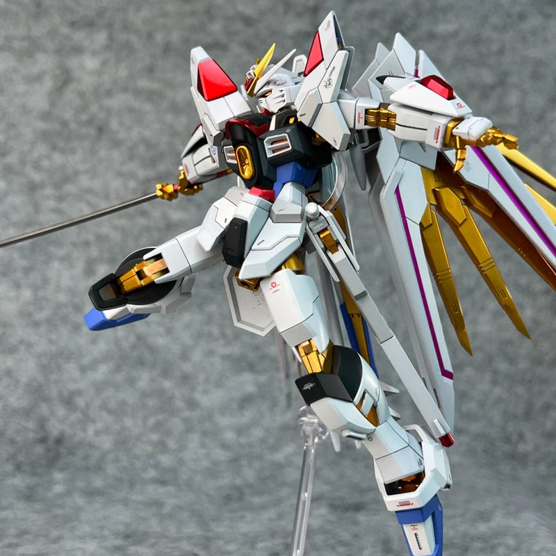 GAOGAO HG 1/144 Assembly Model Kit Infinite Justice Type 2 FREEDOM Collection Robot Action Figures Plastic Model Toy Gifts