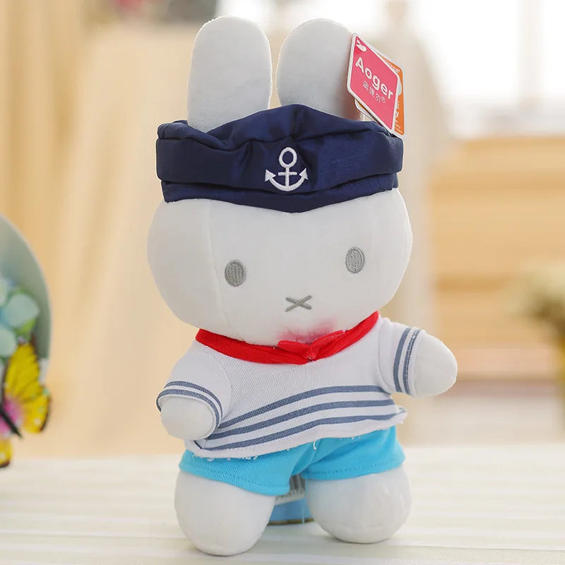 Anime Cartoon Miffy Rabbit Plush Toys Doll Grasping Machine Doll Girls Gift Accompany Comfort Lovely Ornaments Kawaii Super Soft