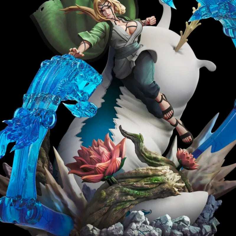 Clouds Studios Naruto Figurine Tsunade Fifth Hokage Statue Naruto Shippuden Anime Model GK Action Figure Collection Toy