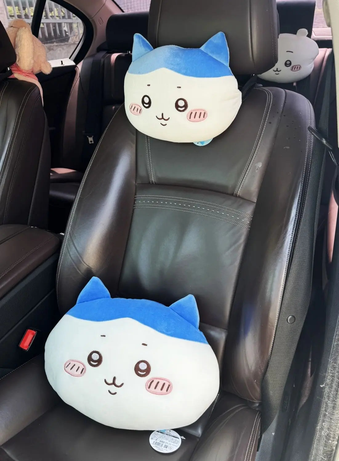 Chiikawa Car Seat Neck Pillow Waist Pillow Plush Cute Car Decoration Cartoon Cute Object Usagi Car Decoration Accessories Gift