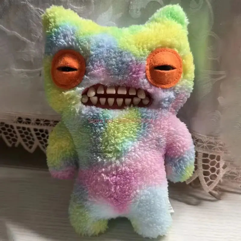100%Original Fuggler Teeth Monster Laboratory Heterogeneity Series Plush Doll Monster Funny Toy Plushie Doll Birthday Gift