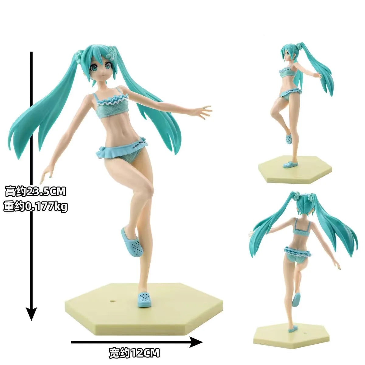 Anime Miku Pink Sakura Hatsune Miku Doll Toy PVC Action Figure Model Cosplay Props Girl Collection Figurine Gifts
