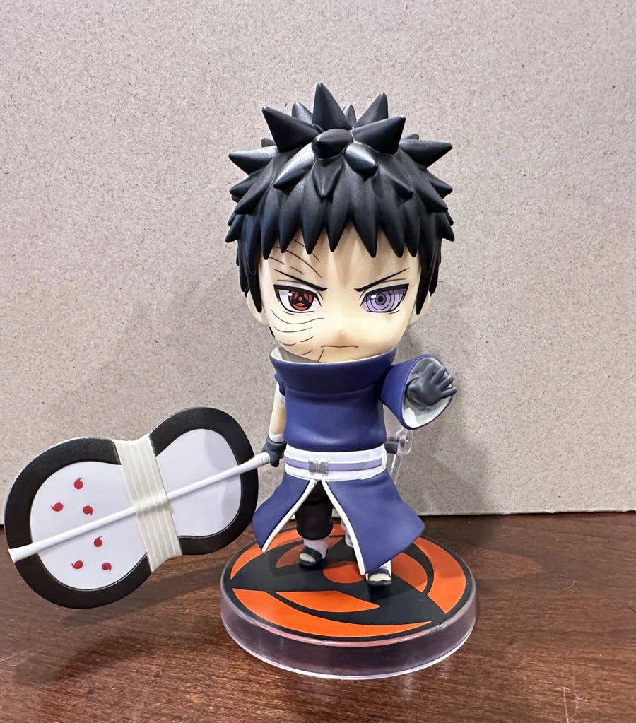 10cm #2120 Uchiha Obito Action Figure Naruto Anime Figure Ten Tail Jinchuriki Obito Figurine PVC Collection Model Doll Toys Gift