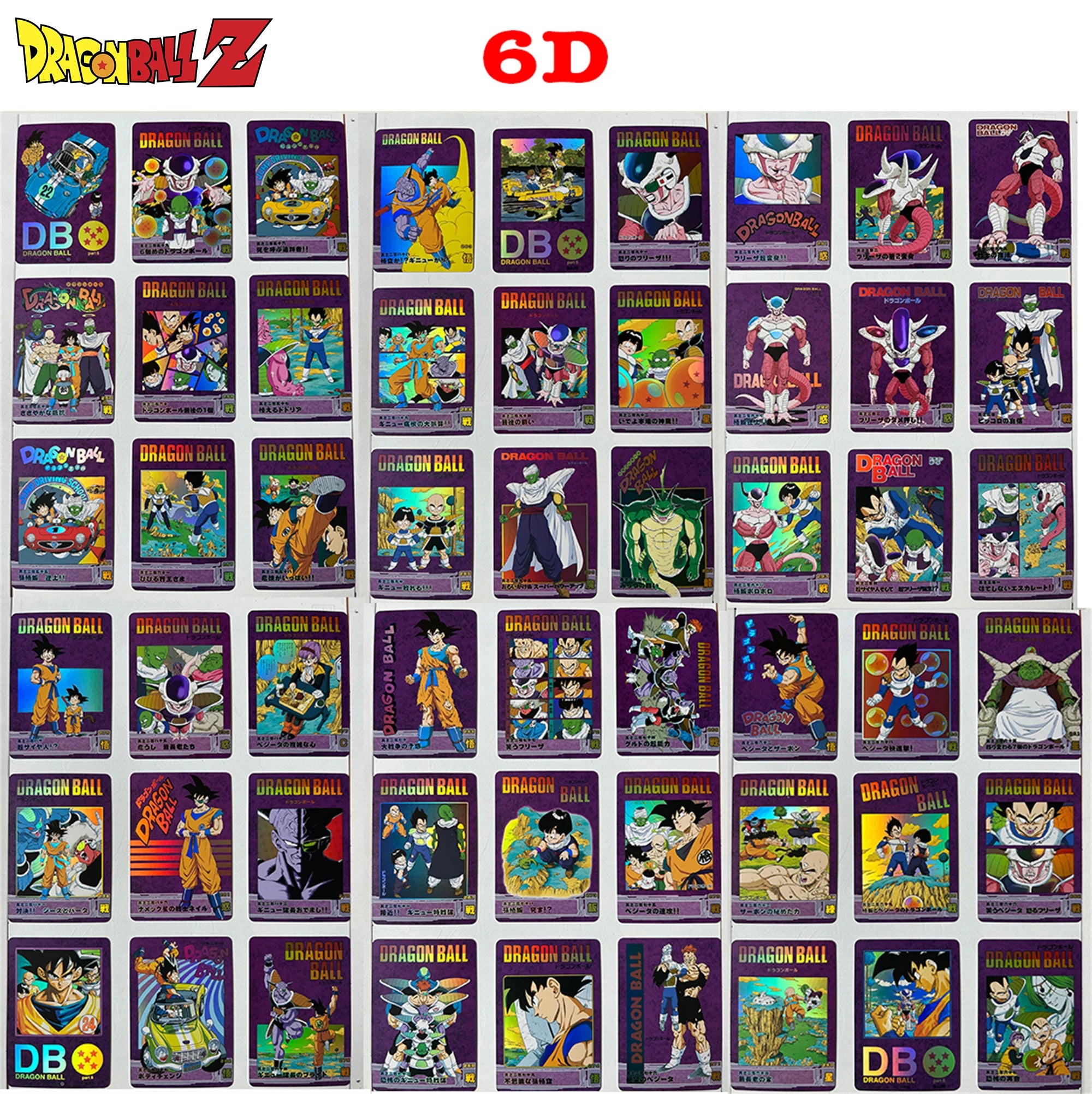 Anime Dragon Ball DIY ACG Tabletop Battle Game Laser Cards Android 18 Piccolo Toys for boys Collectible Cards Birthday Present