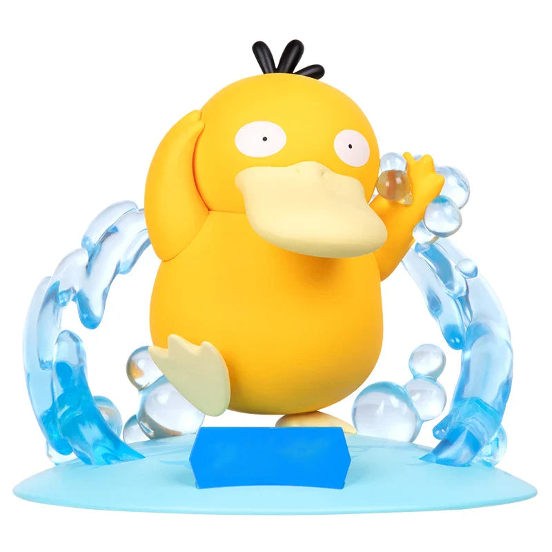 FUNISM Pokemon Action Figures Weezing Sirfetch'd Figurine Psyduck Pichu Anime Model Pocket Monster Toys Gift