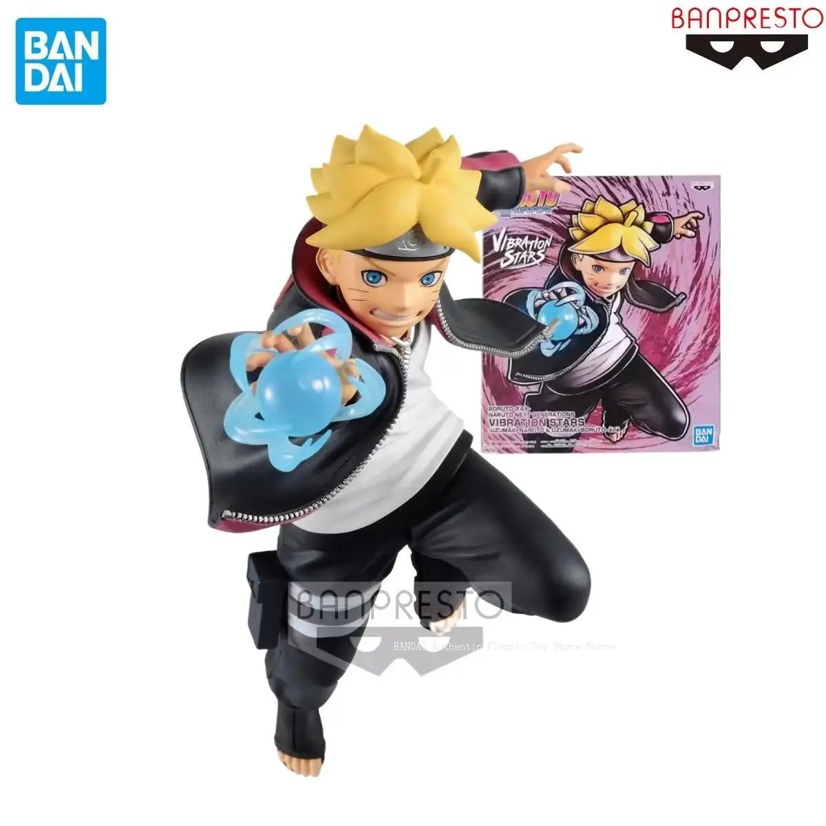 BANDAI BANPRESTO VIBRATION STARS BORUTO NARUTO NEXT GENERATIONS Uzumaki Boruto Anime Figure Birthday Present