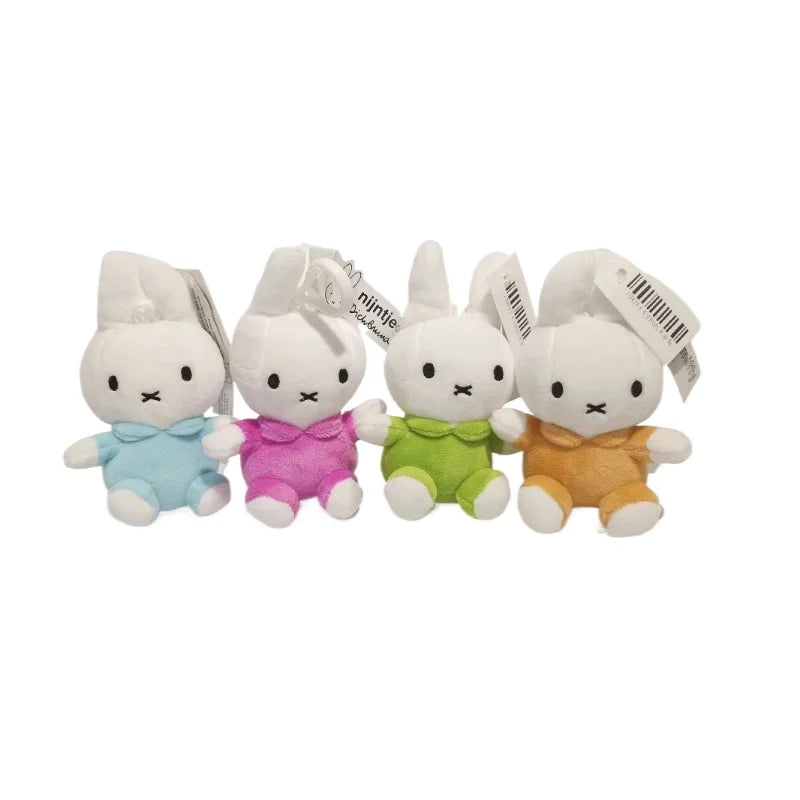 Miffy Cute Cartoon Plush Pendant Bag Decor Accessories Doll Keychain High Appearance Girl Gift Send Friends Creative Kawaii Toy