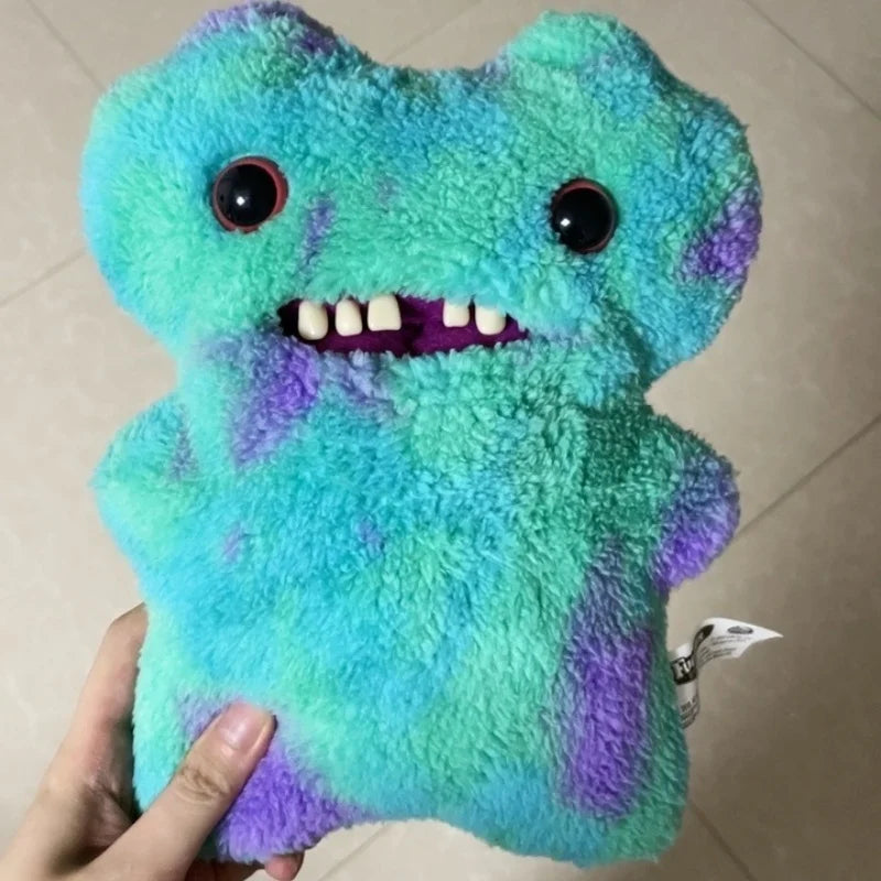 100%Original Fuggler Teeth Monster Laboratory Heterogeneity Series Plush Doll Monster Funny Toy Plushie Doll Birthday Gift