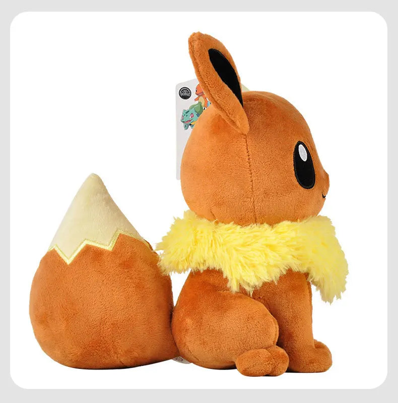 Eevee Pokemon Kawaii Pikachu Stuffed Toys Cartoon&Cute Fox Plush Doll Throw Pillow Car Decoration Birthday Gift For Kids Boy