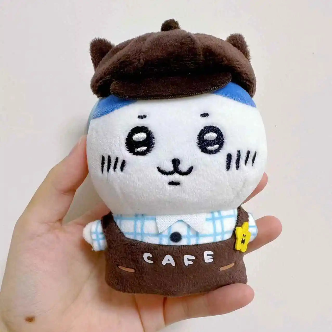 Hot Chiikawa Character Peripherals Coffee Series Plush Pendant Hachiware Usagi Kawaii Keychain Bag Decoration Cute Gifts