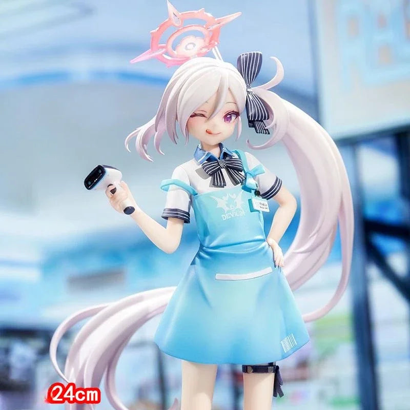 Anime Blue Archive Action Figures Shimoe Koharu Sorasaki Hina Mutsuki Tendou Arisu Figurine PVC Collection Model Ornament Toys
