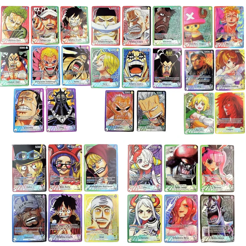 ONE PIECE English Version Rebecca Donquixote Doflamingo DIY Homemade Xtreme Collection Card Christmas Birthday Gift Game Toys