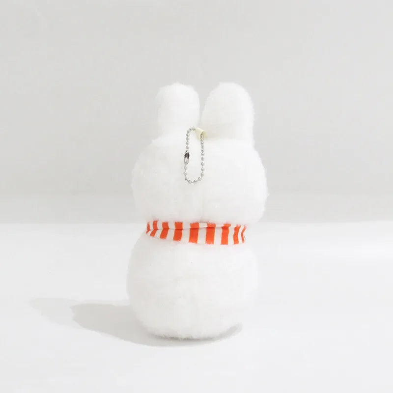 Kawaii Miffy Plush Doll Pendant Backpack Keychain Decoration Cute Gift Toy