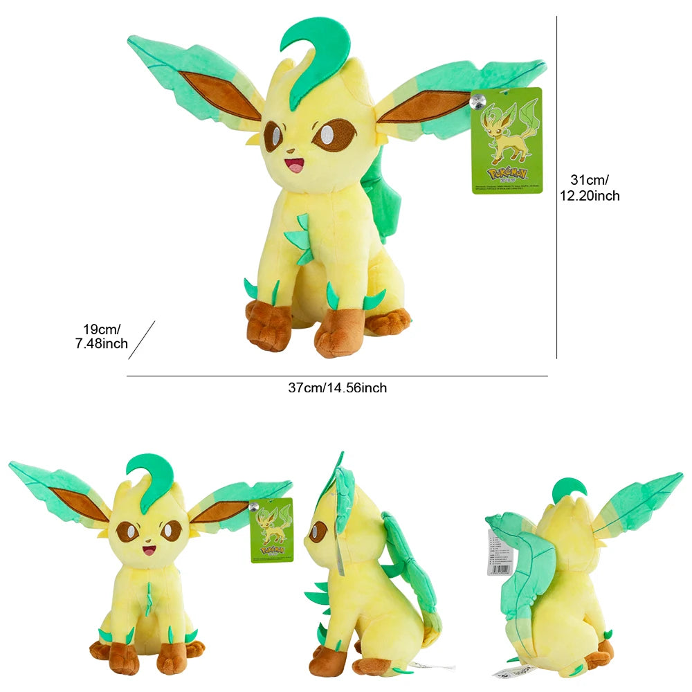 POKEMON Big Size Eevee Umbreon Sylveon Leafeon Espeon Glaceon Plush Toy Anime Stuff Doll Collection Kawaii Gift for Kid