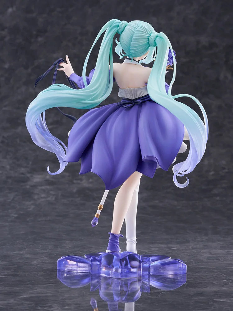 Taito Vocaloid Hatsune Miku 2024 Birthday Flower Ver. Figure Amp 21cm Figurine Collectible Anime Model Toy Kid Gifts