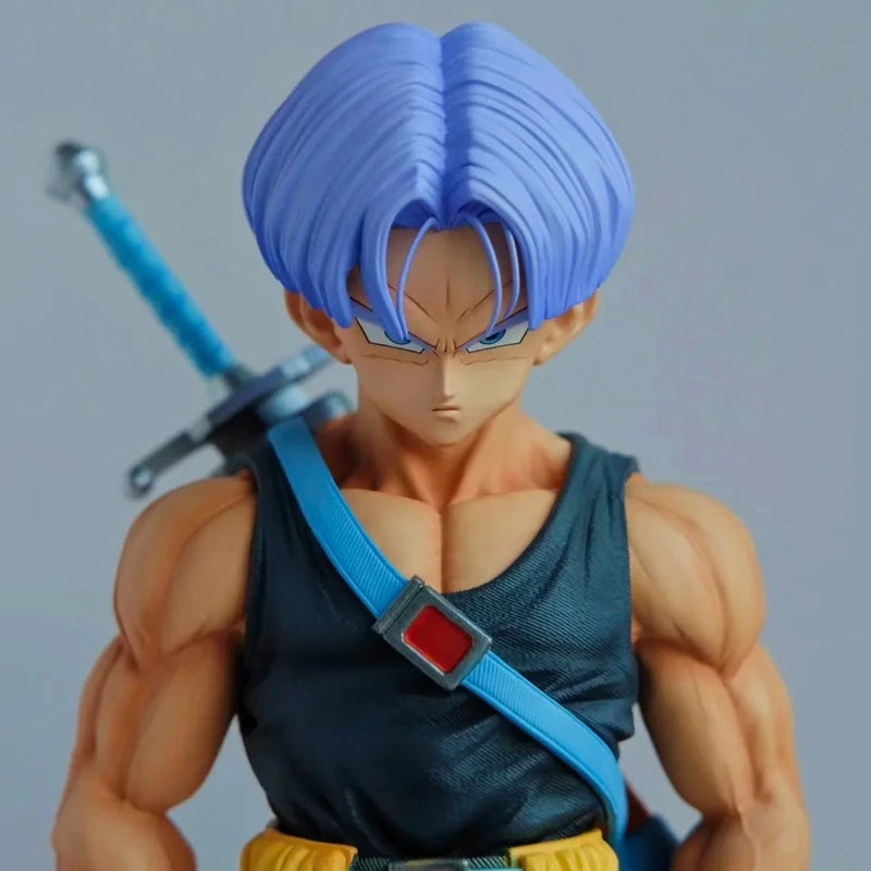 26cm Dragon Ball Z Figures NEC Trunks Action Figure GK Super Saiyan Collection Anime Future Torankusu Figure Statue Model Toys PVC figure
