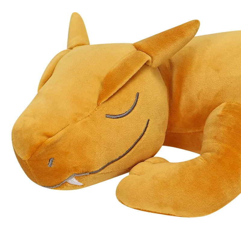 Pokemon Pillow Plush Toy Anime Garchomp Charizard Mew Psyduck Snorlax Dragonite Sleep Sofa Stuffed Big Size Cushion Peluche Kids