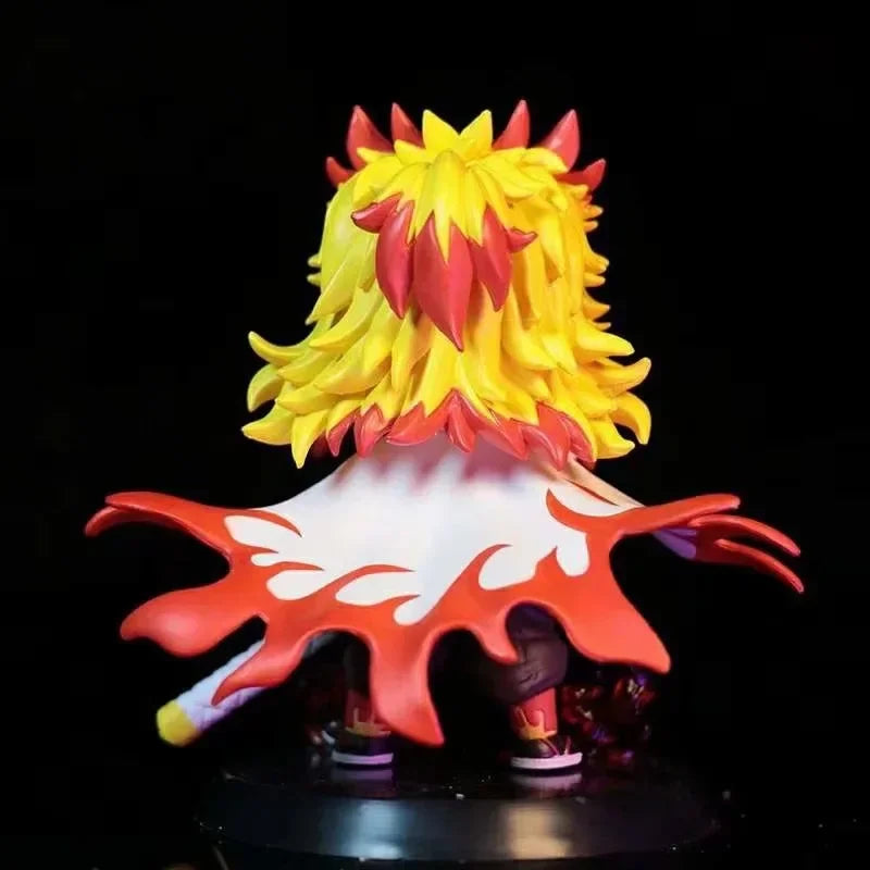 Demon Slayer Figure Kamado Tanjirou Tomioka Giyuu Kanroji Mitsuri Action Figure Q Version Model Cartoon Desktop Decor Toys Gift