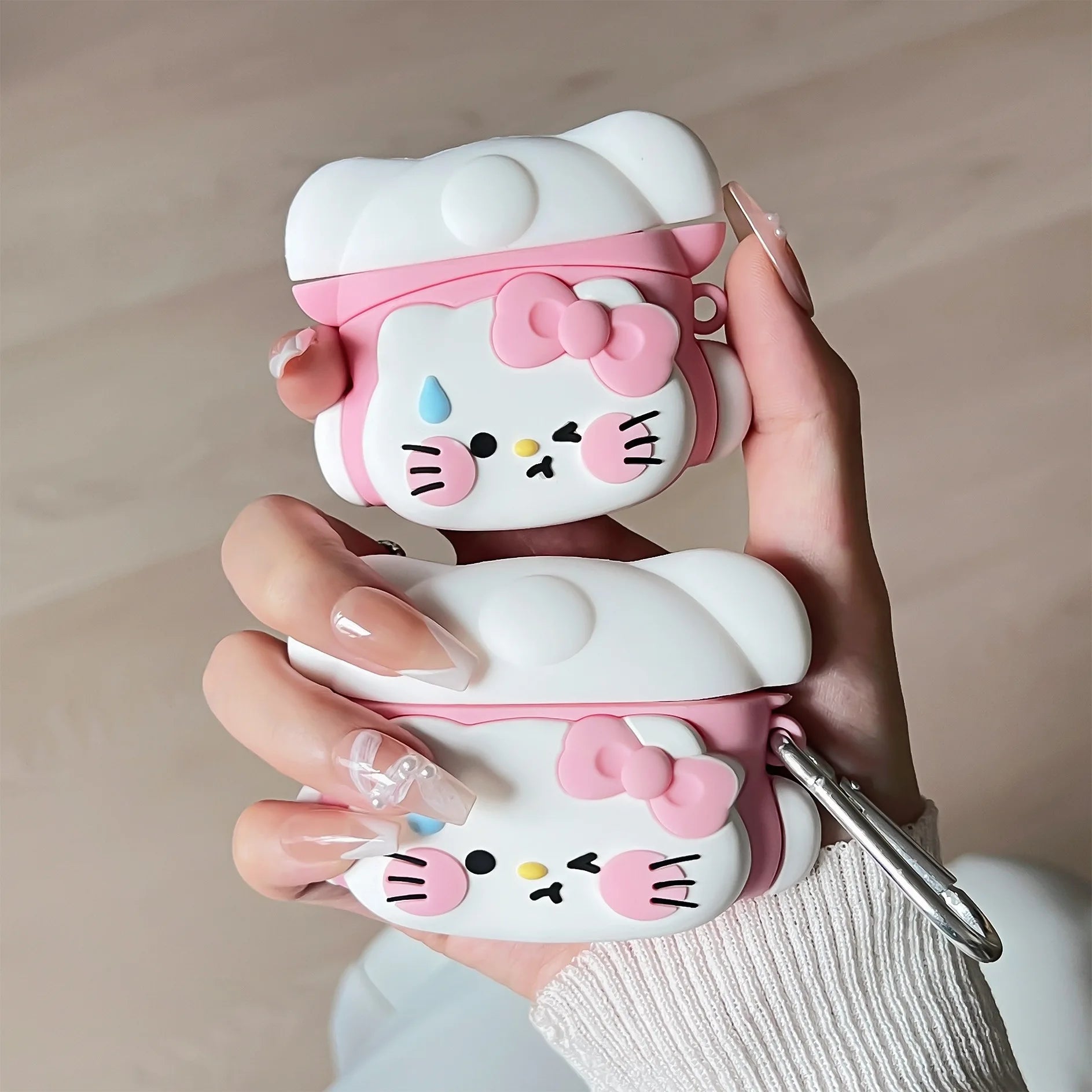 For Airpods 4 Earphone Silicone Case For Airpods Pro2 Protective Cartoon Cover For Air pod 1 2 3rd airpods4 Bags