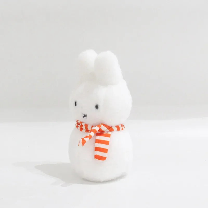Kawaii Miffy Plush Doll Pendant Backpack Keychain Decoration Cute Gift Toy