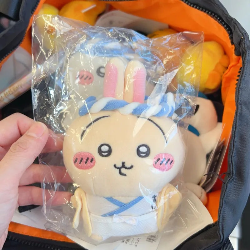 New Chiikawa Limited Sushi Series Kawaii Cute Usagi Plush Doll Pendant Anime Kawaii Hachiware Keychain Girl Bag Decoration Gift