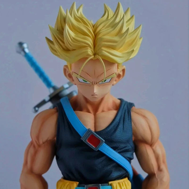 26cm Dragon Ball Z Figures NEC Trunks Action Figure GK Super Saiyan Collection Anime Future Torankusu Figure Statue Model Toys PVC figure