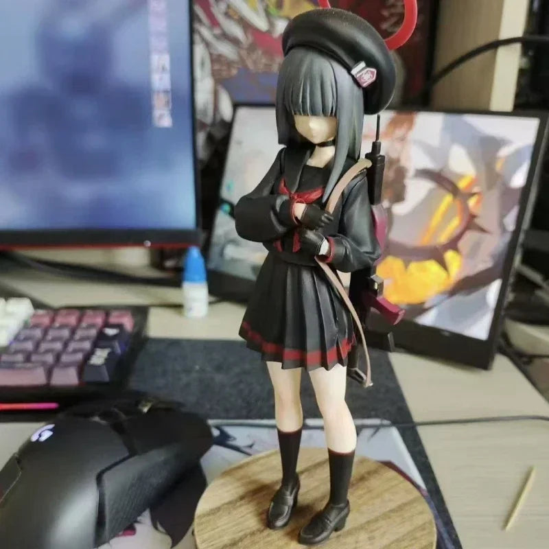 Anime Blue Archive Figurine Mixed Fish Sauce Action Figures Kawaii Girls 15cm PVC Model Statue Collection Peripheral Toys Gifts