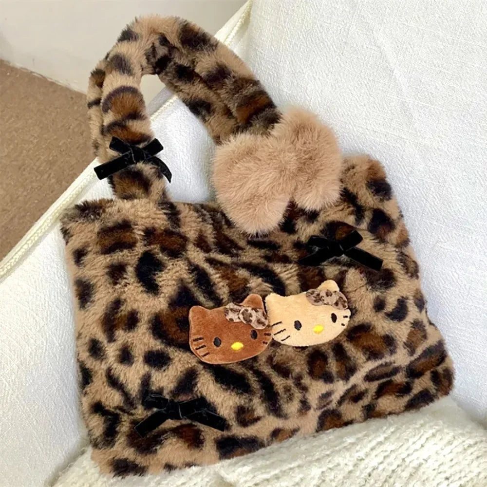 Kawaii Handbag Soft Fill Commuter Handbag Portable Bag Backpack Gift for Friends at Festivals and Parties