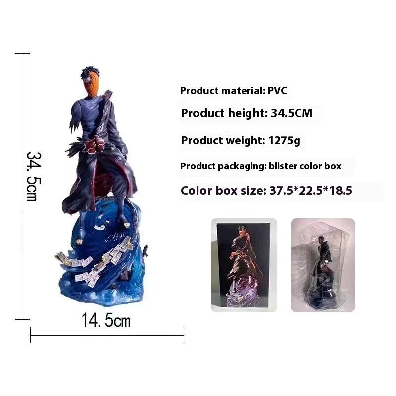 Naruto Figure Cw A Fei With Akatsuki Organization Figure Pvc Model One Piece Akatsuki Domestic Gk Super Figure Model Ornaments