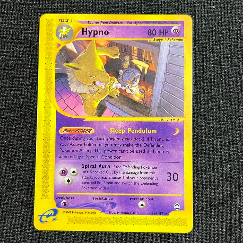 PKM Single Cards 1st Edition E-Card Celebi Charizard Skyridge (SK) Foil Cards Zapdos Aquapolis Classic Game Collection PROXY