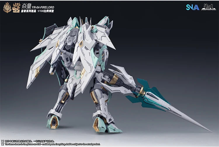 SNAA MG 1/100 Firelord YR-04 Particle Awakening Assembly Model Kit Action Figures Plastic Model Toy Customized